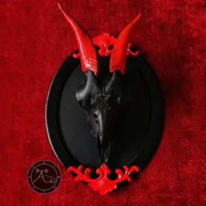 Quadro “Hircus Rubrum Nigrum II”.